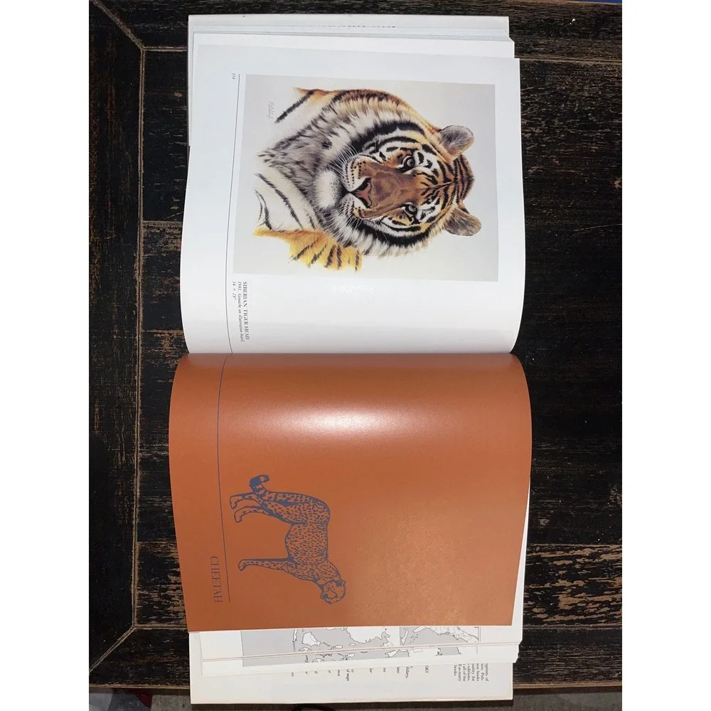 The Big Cats The Paintings of Guy Coheleach Nancy A Neff Hardcover Art Book